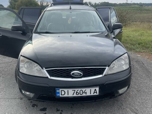 Черный Форд Мондео, объемом двигателя 2 л и пробегом 340 тыс. км за 3000 $, фото 1 на Automoto.ua
