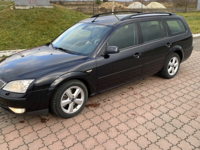 Черный Форд Мондео, объемом двигателя 2 л и пробегом 340 тыс. км за 1390 $, фото 4 на Automoto.ua