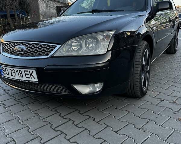 Черный Форд Мондео, объемом двигателя 2 л и пробегом 323 тыс. км за 4250 $, фото 2 на Automoto.ua