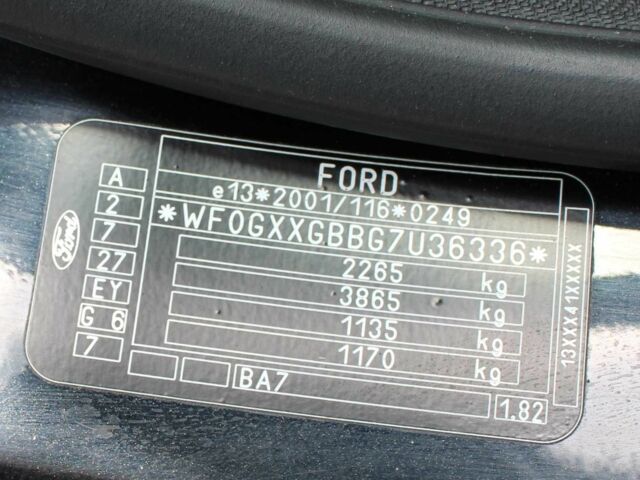 Форд Мондео 2008 в Киеве на Automoto.ua Черный Форд Мондео, объемом двигателя 1.8 л и пробегом 295 тыс. км за 4600 $, фото 10 на Automoto.ua