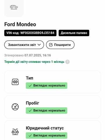 Черный Форд Мондео, объемом двигателя 1.75 л и пробегом 232 тыс. км за 6999 $, фото 40 на Automoto.ua