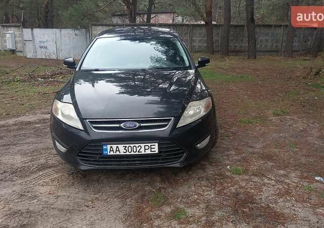 Черный Форд Мондео, объемом двигателя 2 л и пробегом 345 тыс. км за 7500 $, фото 1 на Automoto.ua