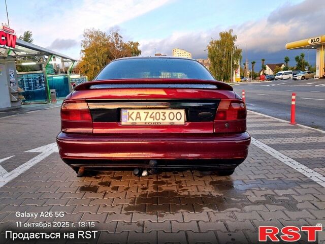 Красный Форд Мондео, объемом двигателя 1.8 л и пробегом 427 тыс. км за 2200 $, фото 4 на Automoto.ua