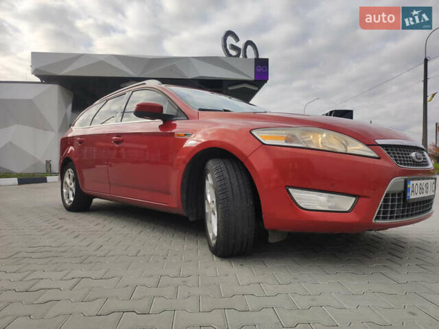 Красный Форд Мондео, объемом двигателя 2 л и пробегом 470 тыс. км за 5999 $, фото 5 на Automoto.ua