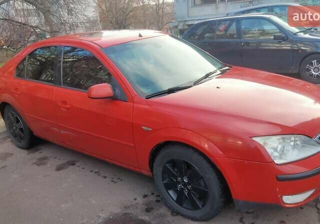 Червоний Форд Мондео, об'ємом двигуна 2 л та пробігом 314 тис. км за 4000 $, фото 2 на Automoto.ua