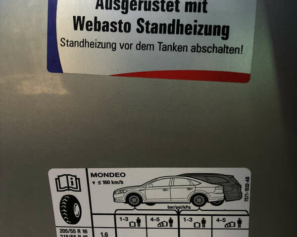 Сірий Форд Мондео, об'ємом двигуна 2 л та пробігом 310 тис. км за 6950 $, фото 16 на Automoto.ua