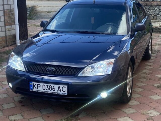 Синий Форд Мондео, объемом двигателя 2 л и пробегом 350 тыс. км за 4300 $, фото 1 на Automoto.ua