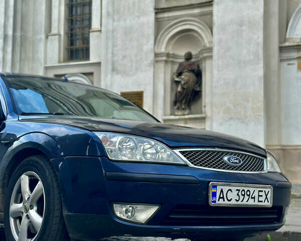 Синий Форд Мондео, объемом двигателя 1.99 л и пробегом 377 тыс. км за 3500 $, фото 2 на Automoto.ua