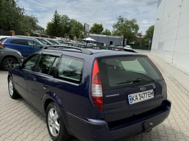 Синий Форд Мондео, объемом двигателя 2 л и пробегом 280 тыс. км за 3400 $, фото 2 на Automoto.ua