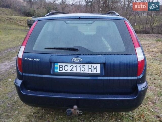 Синій Форд Мондео, об'ємом двигуна 2 л та пробігом 340 тис. км за 2500 $, фото 1 на Automoto.ua