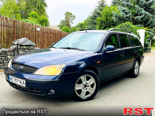 Форд Мондео 2002 в Новомосковске на Automoto.ua Синий Форд Мондео, объемом двигателя 2 л и пробегом 250 тыс. км за 1450 $, фото 1 на Automoto.ua