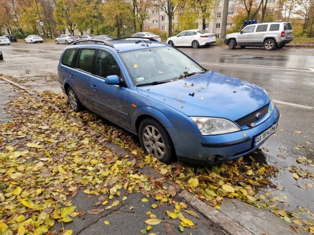 Синий Форд Мондео, объемом двигателя 2 л и пробегом 414 тыс. км за 2300 $, фото 5 на Automoto.ua