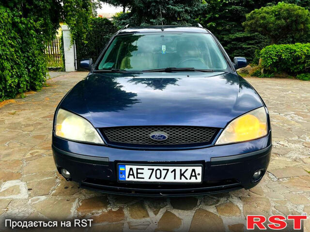 Форд Мондео 2002 в Новомосковске на Automoto.ua Синий Форд Мондео, объемом двигателя 2 л и пробегом 250 тыс. км за 1450 $, фото 3 на Automoto.ua