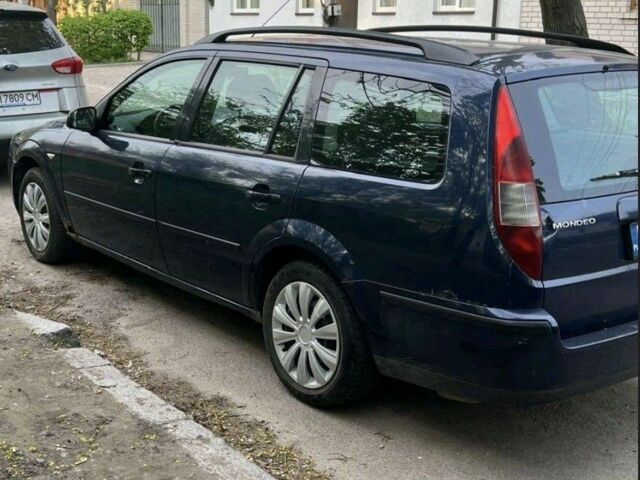Синий Форд Мондео, объемом двигателя 2 л и пробегом 455 тыс. км за 1500 $, фото 1 на Automoto.ua