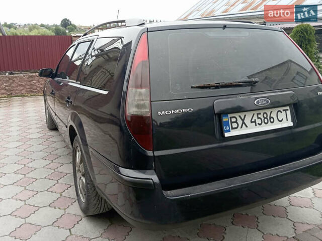 Синий Форд Мондео, объемом двигателя 2 л и пробегом 262 тыс. км за 3500 $, фото 7 на Automoto.ua