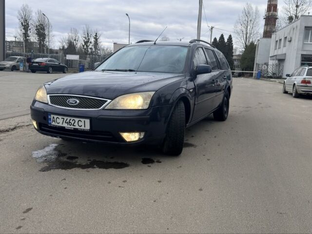 Синий Форд Мондео, объемом двигателя 2 л и пробегом 296 тыс. км за 2200 $, фото 1 на Automoto.ua