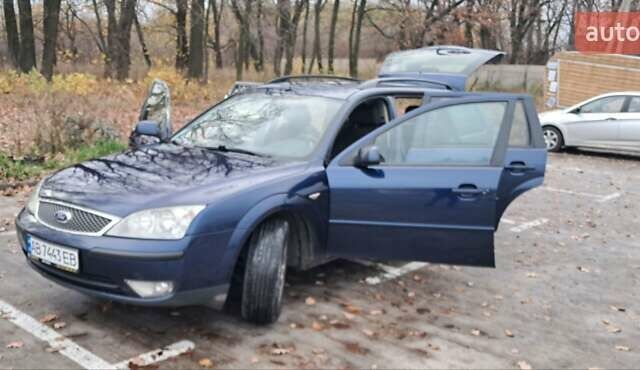 Синий Форд Мондео, объемом двигателя 2 л и пробегом 385 тыс. км за 3500 $, фото 5 на Automoto.ua