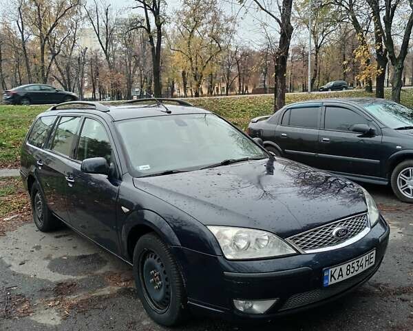 Синий Форд Мондео, объемом двигателя 2 л и пробегом 222 тыс. км за 4500 $, фото 6 на Automoto.ua