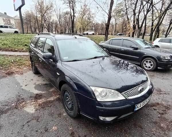 Синий Форд Мондео, объемом двигателя 2 л и пробегом 222 тыс. км за 4500 $, фото 1 на Automoto.ua