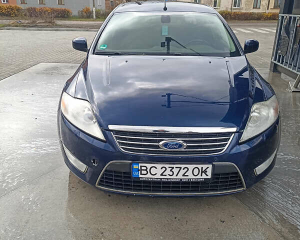 Синий Форд Мондео, объемом двигателя 2 л и пробегом 196 тыс. км за 6200 $, фото 1 на Automoto.ua