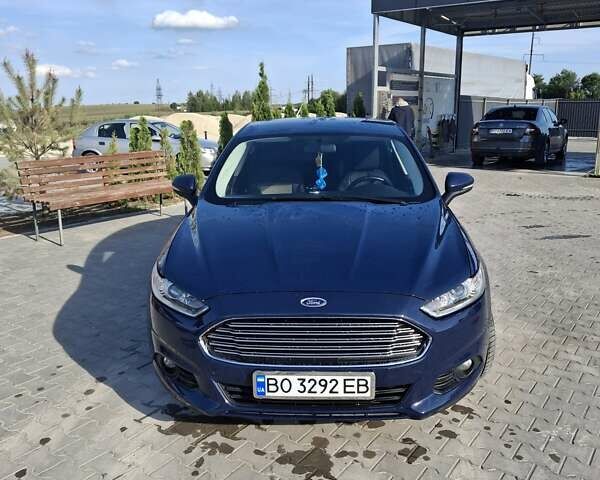Форд Мондео 2015 в Тернополе на Automoto.ua Синий Форд Мондео, объемом двигателя 1.56 л и пробегом 244 тыс. км за 11699 $, фото 5 на Automoto.ua
