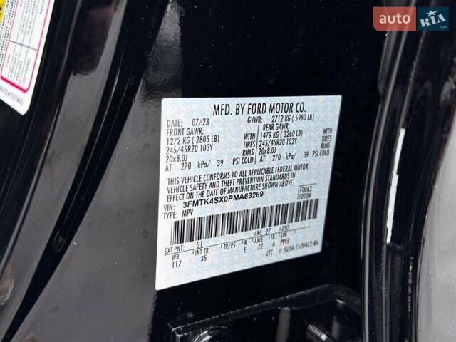 Форд Mustang Mach-E 2023 в Ровно на Automoto.ua Черный Форд Mustang Mach-E, объемом двигателя 0 л и пробегом 11 тыс. км за 36000 $, фото 23 на Automoto.ua