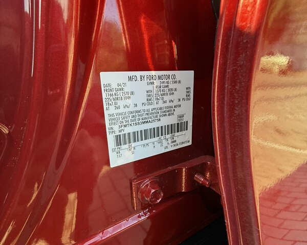 Червоний Форд Mustang Mach-E, об'ємом двигуна 0 л та пробігом 71 тис. км за 25000 $, фото 15 на Automoto.ua