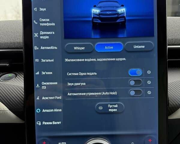 Синий Форд Mustang Mach-E, объемом двигателя 0 л и пробегом 37 тыс. км за 25200 $, фото 121 на Automoto.ua