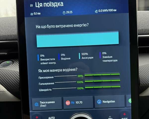 Синий Форд Mustang Mach-E, объемом двигателя 0 л и пробегом 37 тыс. км за 25200 $, фото 126 на Automoto.ua