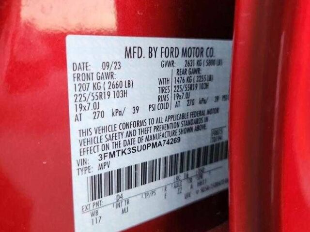 Красный Форд Мустанг, объемом двигателя 0 л и пробегом 22 тыс. км за 12000 $, фото 12 на Automoto.ua