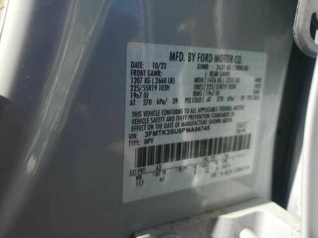 Серый Форд Мустанг, объемом двигателя 0 л и пробегом 87 тыс. км за 18700 $, фото 12 на Automoto.ua