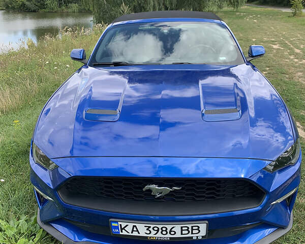 Синий Форд Мустанг, объемом двигателя 2.3 л и пробегом 99 тыс. км за 22500 $, фото 1 на Automoto.ua