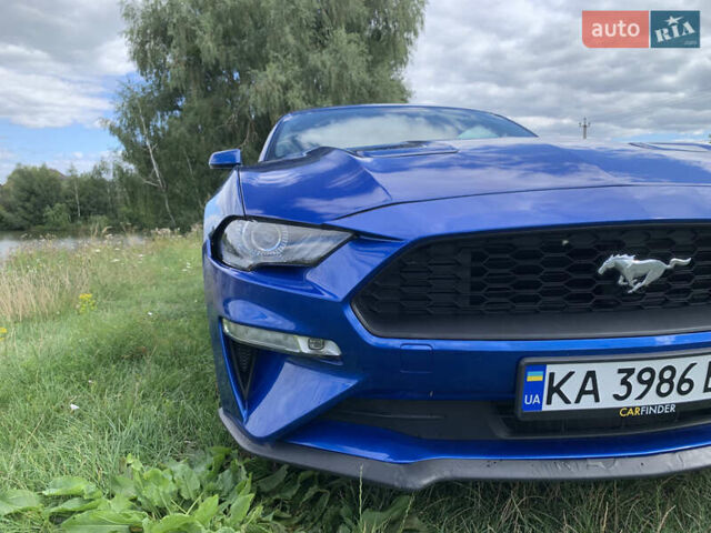 Синий Форд Мустанг, объемом двигателя 2.3 л и пробегом 99 тыс. км за 22500 $, фото 3 на Automoto.ua