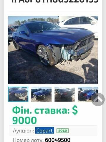 Синий Форд Мустанг, объемом двигателя 2.26 л и пробегом 50 тыс. км за 20000 $, фото 118 на Automoto.ua