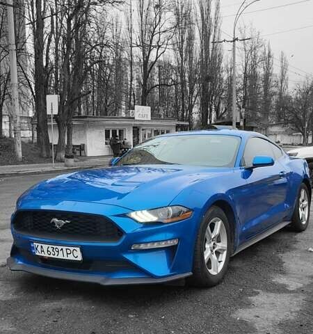 Синий Форд Мустанг, объемом двигателя 2.3 л и пробегом 105 тыс. км за 16500 $, фото 1 на Automoto.ua