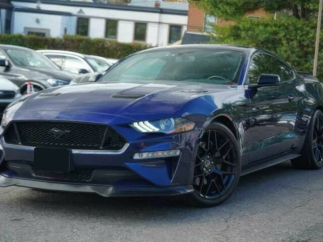 Синий Форд Мустанг, объемом двигателя 5 л и пробегом 42 тыс. км за 16000 $, фото 1 на Automoto.ua