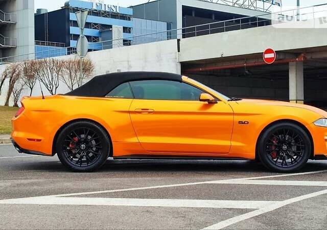 Оранжевый Форд Мустанг, объемом двигателя 5 л и пробегом 94 тыс. км за 29500 $, фото 10 на Automoto.ua