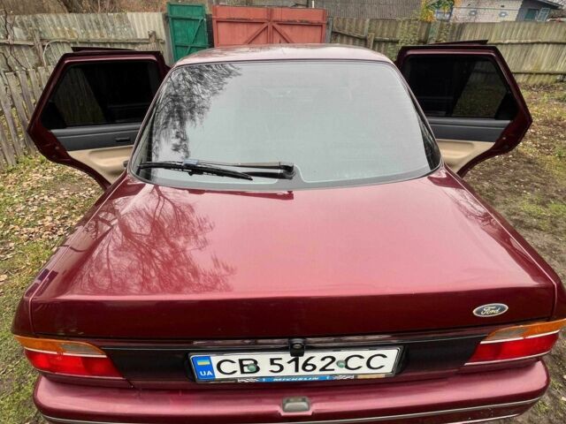Красный Форд Орион, объемом двигателя 1.6 л и пробегом 97 тыс. км за 714 $, фото 8 на Automoto.ua