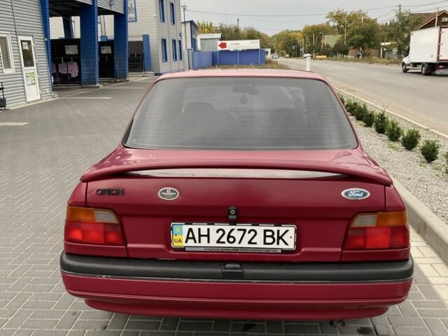 Червоний Форд Оріон, об'ємом двигуна 1.4 л та пробігом 72 тис. км за 815 $, фото 3 на Automoto.ua