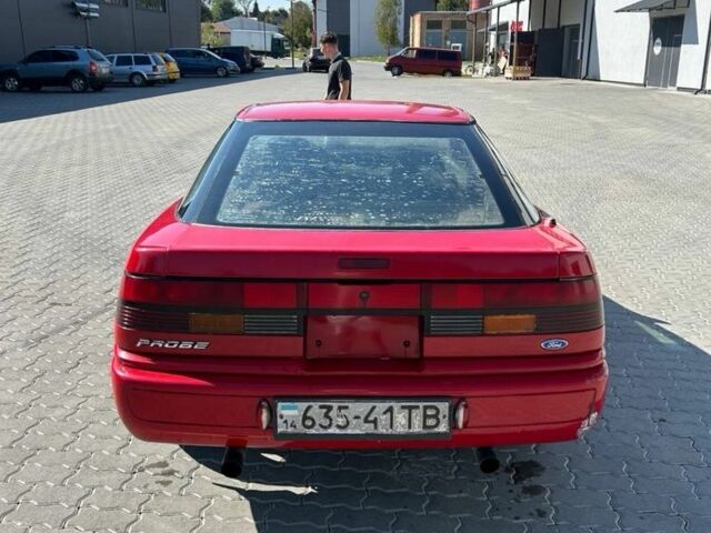 Форд Проба 1990 в Бориславе на Automoto.ua Красный Форд Проба, объемом двигателя 0 л и пробегом 2 тыс. км за 1500 $, фото 3 на Automoto.ua