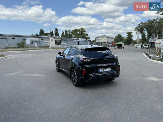 Чорний Форд Пума, об'ємом двигуна 1 л та пробігом 56 тис. км за 18200 $, фото 7 на Automoto.ua