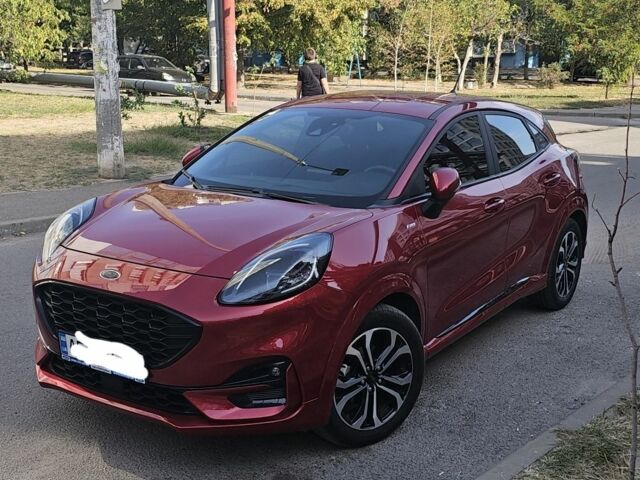 Красный Форд Пума, объемом двигателя 1 л и пробегом 22 тыс. км за 19300 $, фото 6 на Automoto.ua