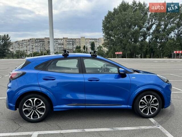 Синий Форд Пума, объемом двигателя 1 л и пробегом 43 тыс. км за 18999 $, фото 3 на Automoto.ua