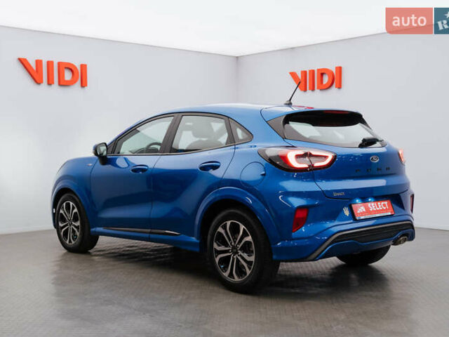 Синий Форд Пума, объемом двигателя 1 л и пробегом 72 тыс. км за 18276 $, фото 15 на Automoto.ua