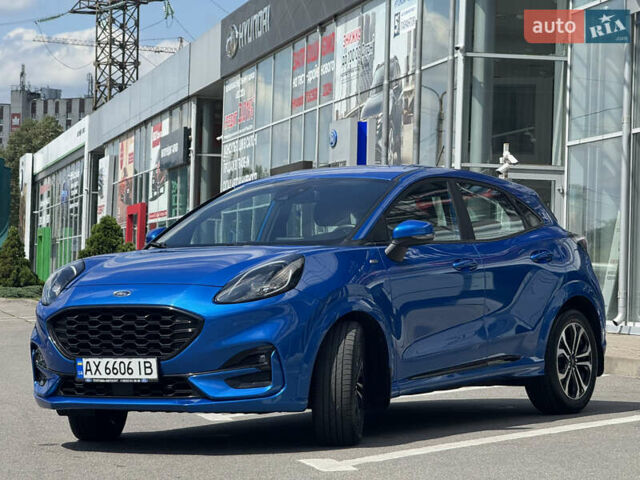 Синій Форд Пума, об'ємом двигуна 1 л та пробігом 38 тис. км за 19900 $, фото 3 на Automoto.ua