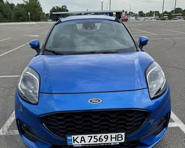 Синий Форд Пума, объемом двигателя 1 л и пробегом 43 тыс. км за 18999 $, фото 5 на Automoto.ua