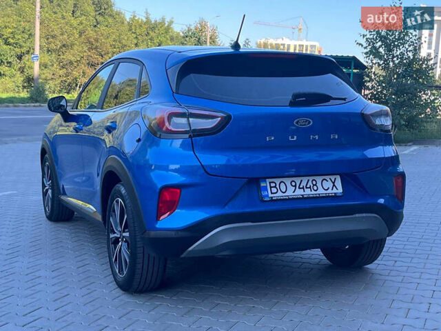 Синій Форд Пума, об'ємом двигуна 1 л та пробігом 30 тис. км за 18900 $, фото 5 на Automoto.ua