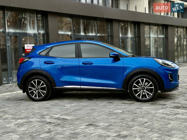 Синий Форд Пума, объемом двигателя 1 л и пробегом 43 тыс. км за 18600 $, фото 11 на Automoto.ua