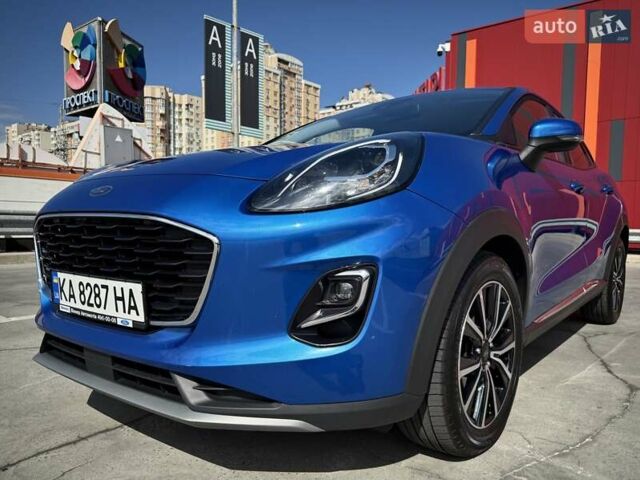 Синий Форд Пума, объемом двигателя 1 л и пробегом 35 тыс. км за 17900 $, фото 5 на Automoto.ua