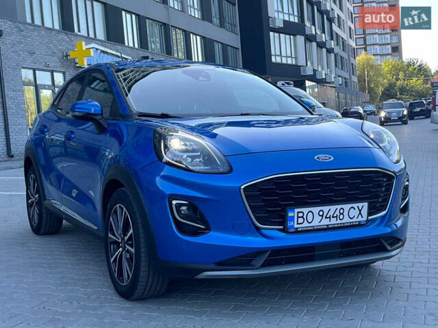 Синій Форд Пума, об'ємом двигуна 1 л та пробігом 30 тис. км за 18900 $, фото 11 на Automoto.ua